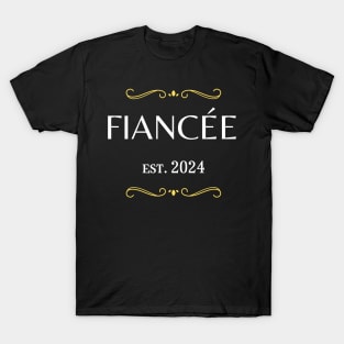 fiancee est 2024 T-Shirt